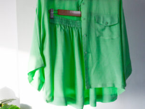 Vibrant Green Co-Ord Short Set