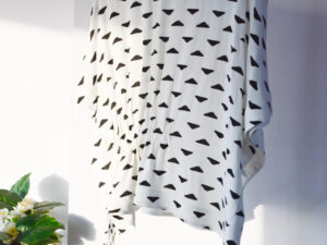Side Gathered Waist Kaftan Top