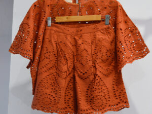 Schiffli CoOrd Set with Shorts